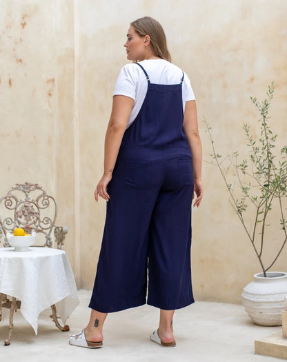 Freez | Rayon Overalls - Ink