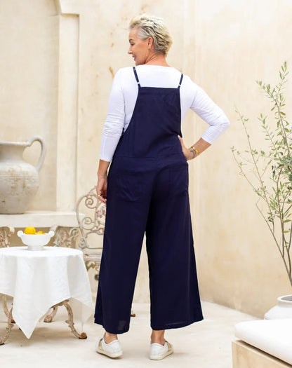 Freez | Rayon Overalls - Ink