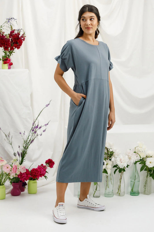 Homelee | Naveah Midi Dress - Storm