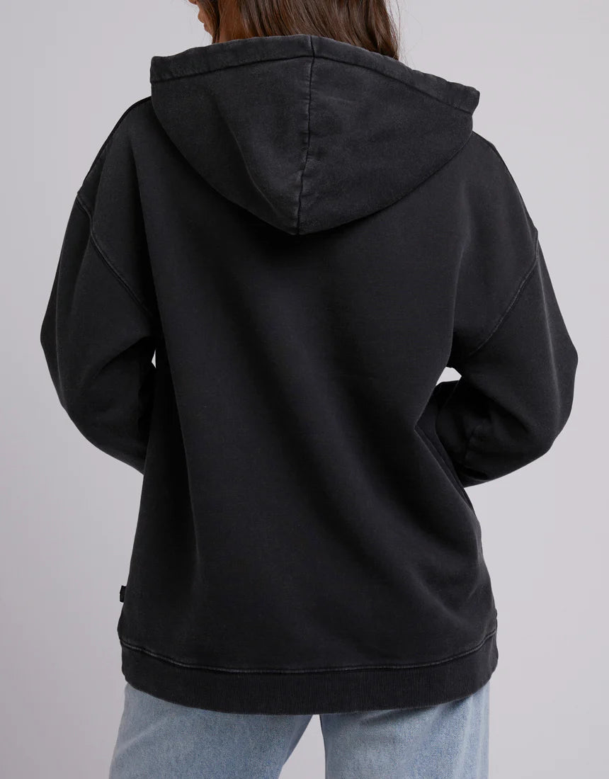 Silent Theory | Fearless Fly Hoody - Washed Black