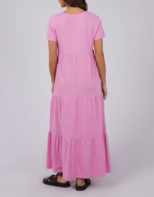 Silent Theory - Lola Tiered Dress | Pink