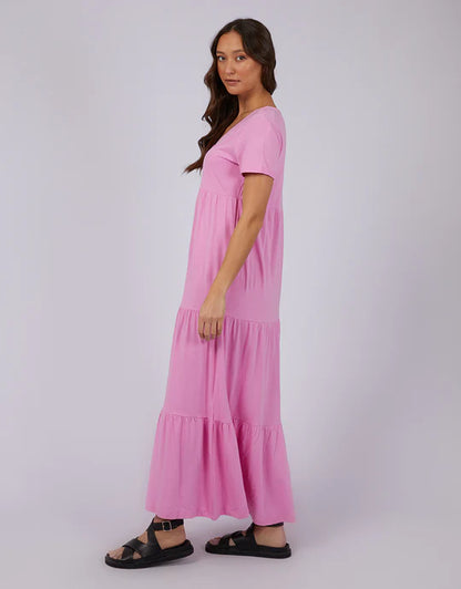 Silent Theory - Lola Tiered Dress | Pink