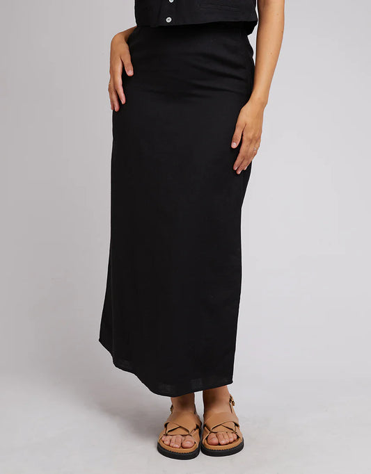 Allabouteve - Natalia Maxi Skirt | Black