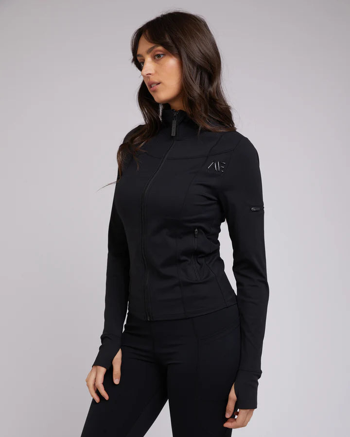 allabouteve | Active Zip Through - Black