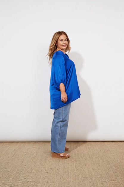 Haven - Barbados Relax Top | Cobalt