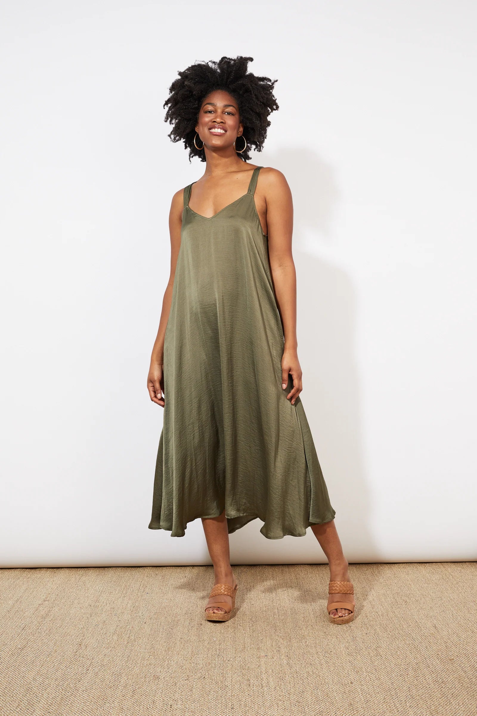 Linen Midi Dress  Haven Well Within