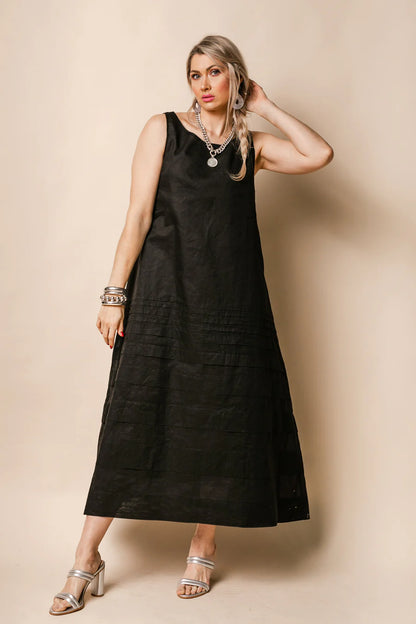 Imagine Fashion | Molly Organza Dress - Onyx