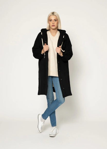 Blacklist - Taylor Sweatshirt Coat | Black