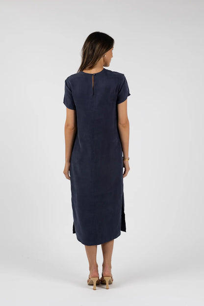 Humidity | Milano Tee Dress - Navy