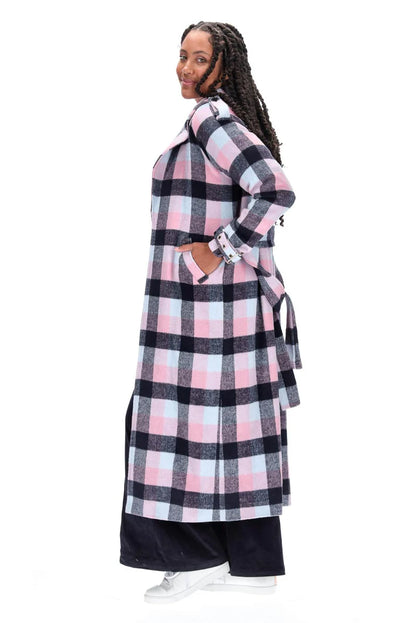 Charlo | Marco Coat Navy Check