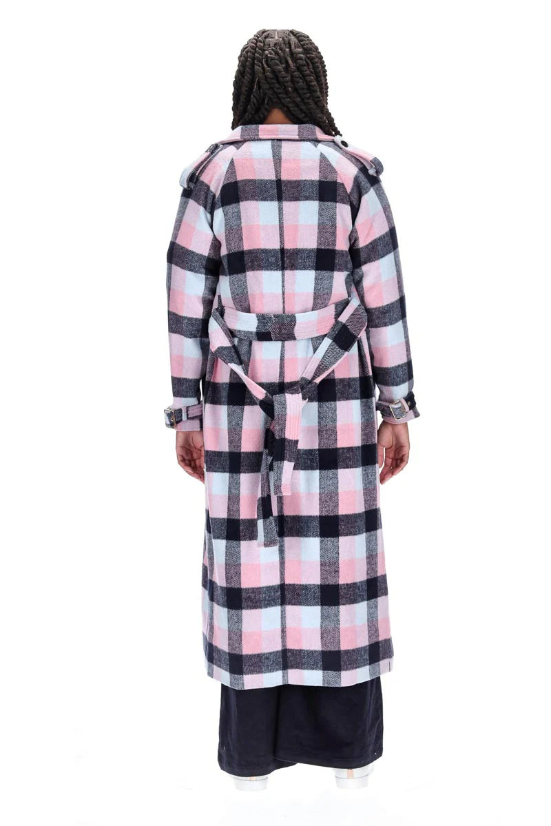 Charlo | Marco Coat Navy Check