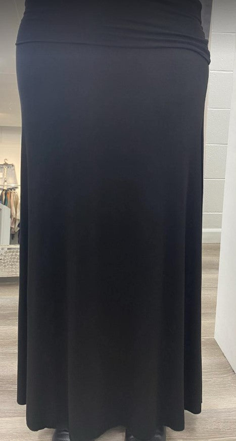 Suzy D - Kennedy Jersey Bias Cust Maxi Skirt