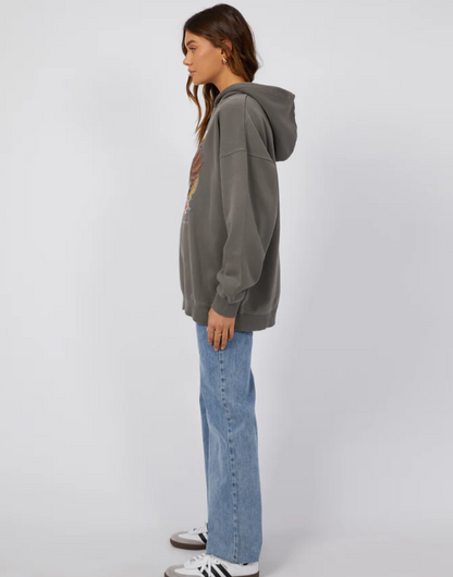 allabouteve | Seeker Oversized Hoodie - Charcoal