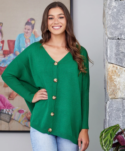 Bee Maddison | Chelsea Knit -Emerald