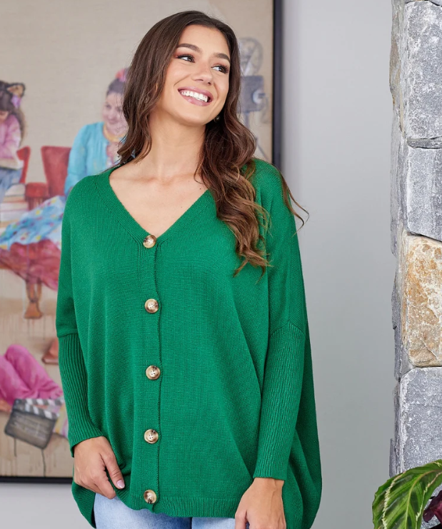 Bee Maddison | Chelsea Knit -Emerald