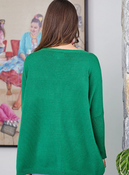 Bee Maddison | Chelsea Knit -Emerald