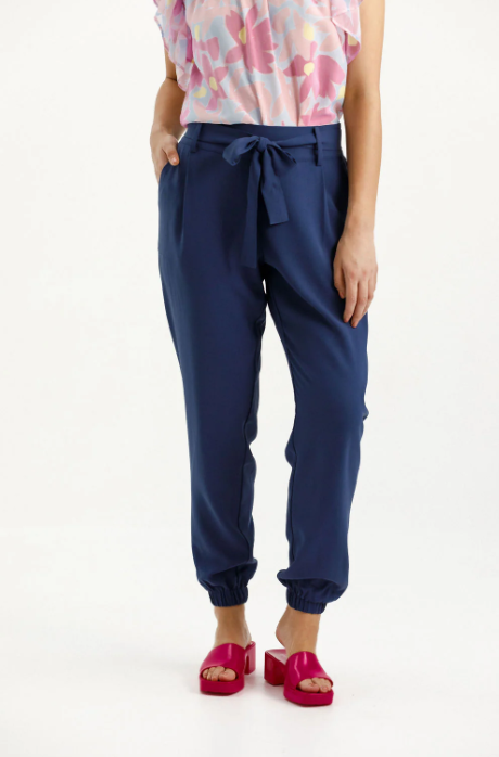 Homelee | Billie Pants - Indigo Blue