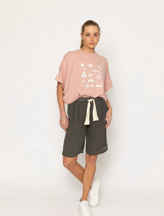 Two by Two | Essentials  Alby Top Dusty Pink