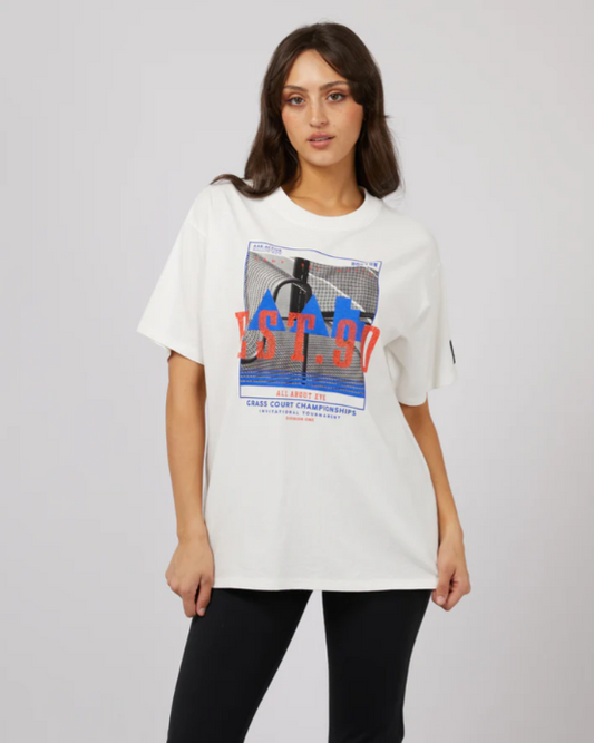 allabouteve | Active Sessions O/S Tee Vintage White