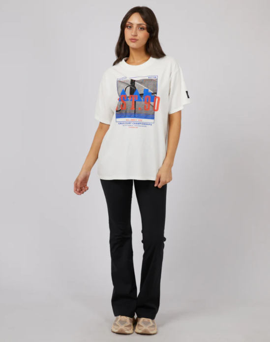 allabouteve | Active Sessions O/S Tee Vintage White