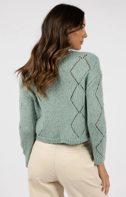 Humidity | Grace Cardi - Seafoam