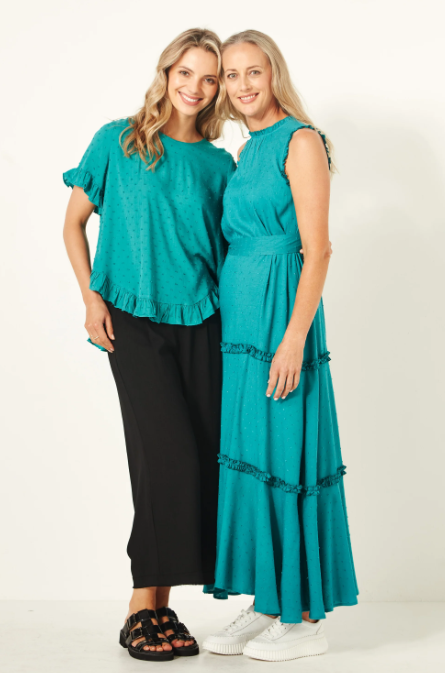 Lemon Tree | Belen Dress Teal