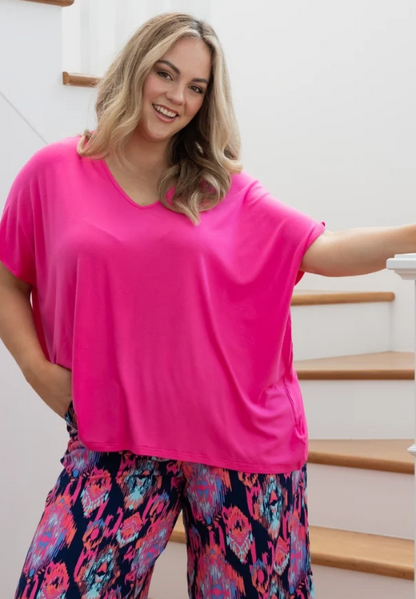 Bee Maddison | Tori Top - Pink