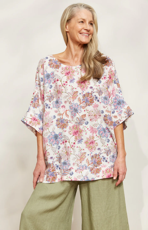 eb&ive | Seraphic Relaxed Top - Paisley