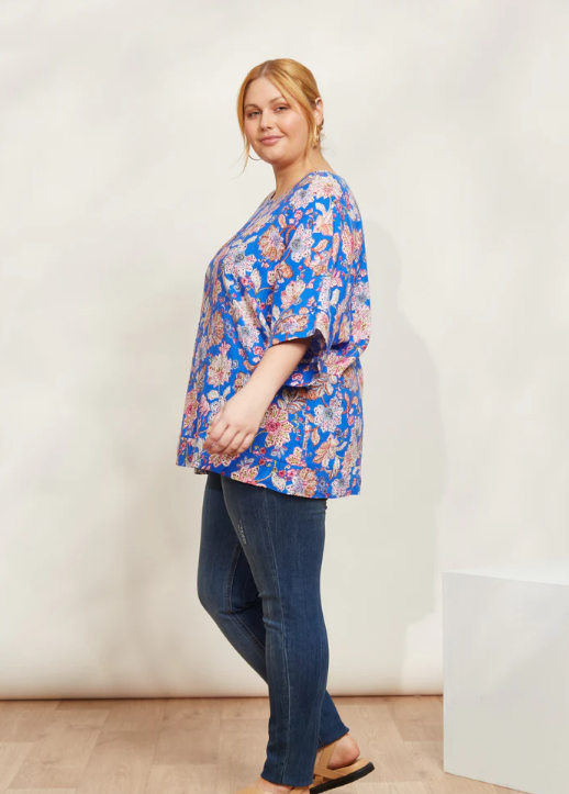 eb&ive | Seraphic Relaxed Top - Palme