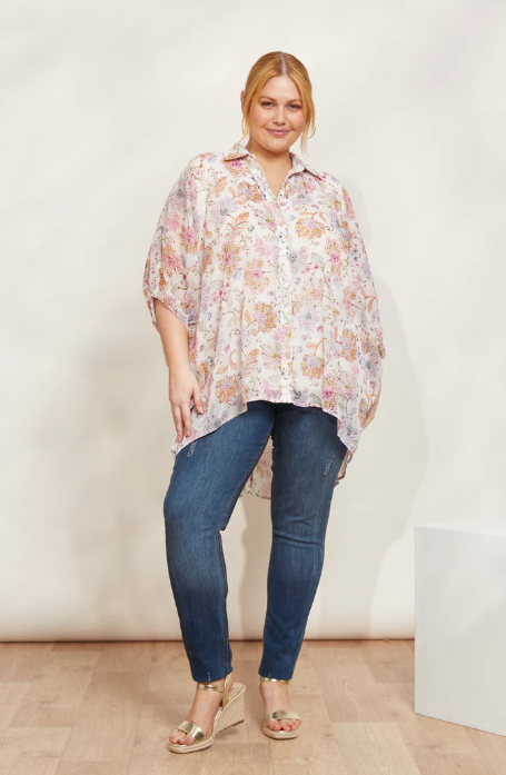 eb&ive | Sereno Relaxed Shirt - Paisley