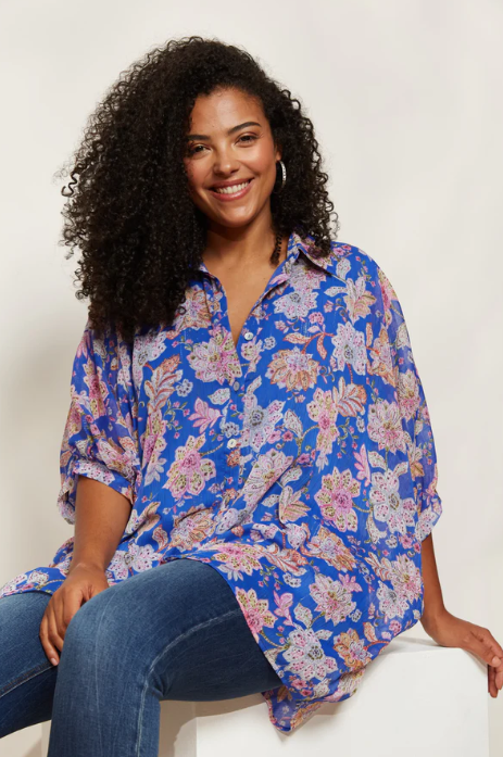 eb&ive | Sereno Relaxed Shirt - Palme