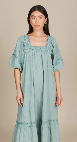 Isle of Mine | Fleur Maxi - Seafoam