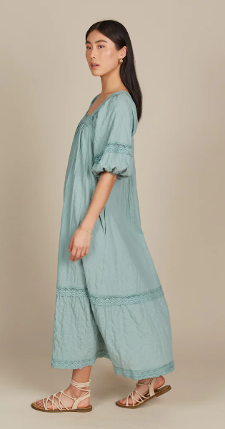 Isle of Mine | Fleur Maxi - Seafoam