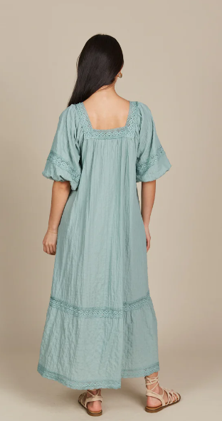 Isle of Mine | Fleur Maxi - Seafoam