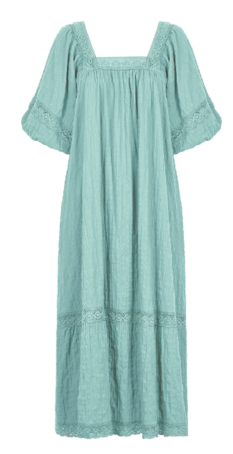 Isle of Mine | Fleur Maxi - Seafoam