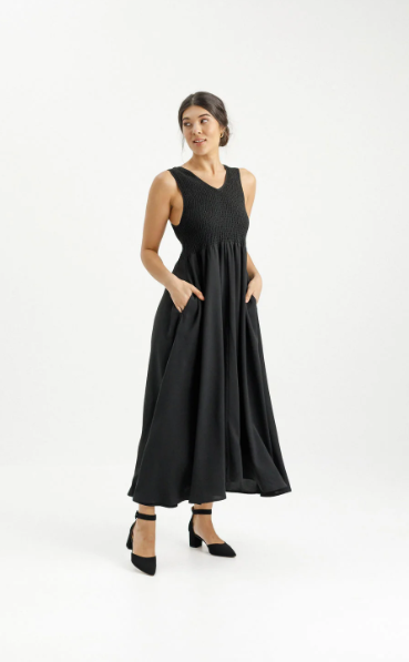 Homelee | Gwen Dress - Black