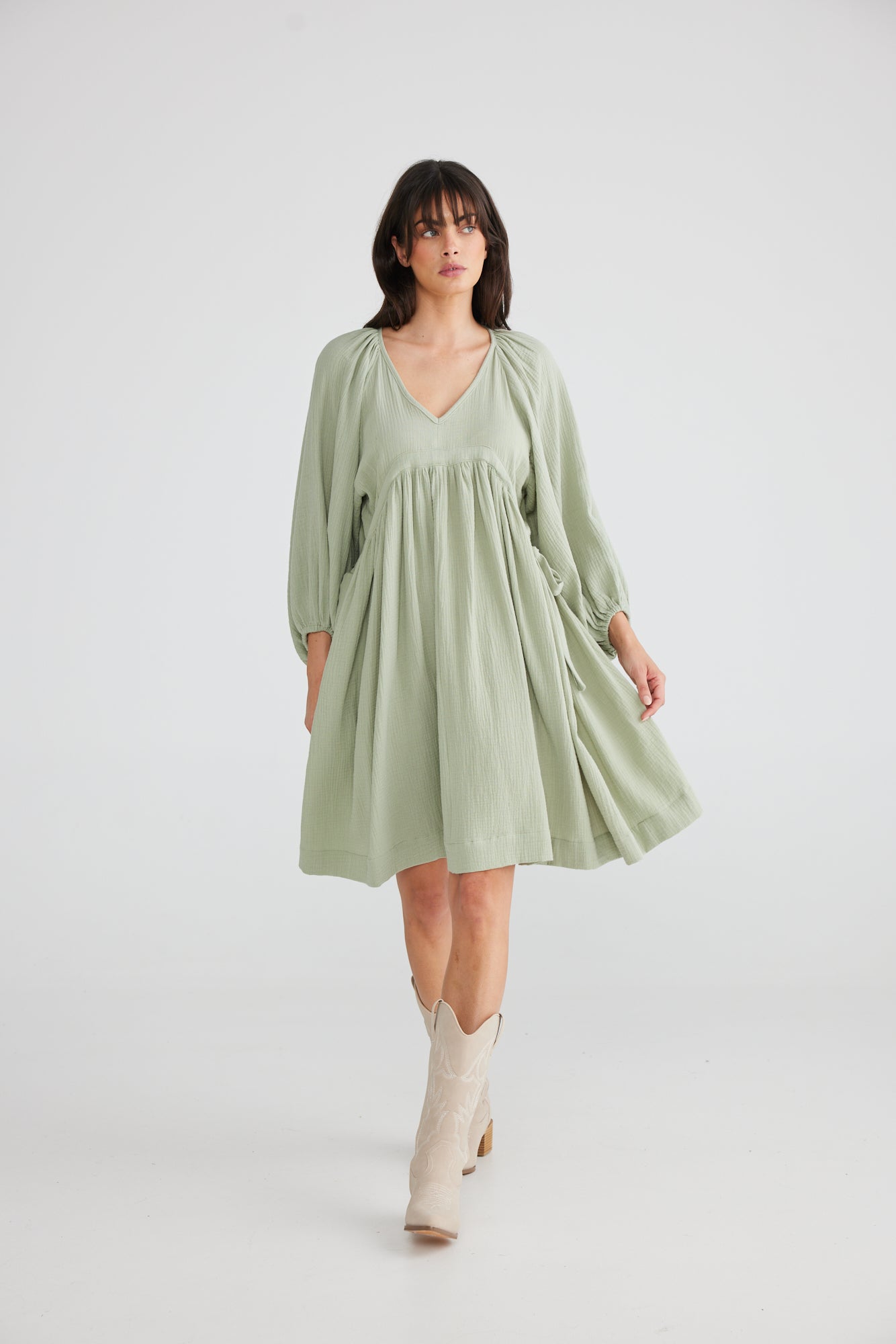 Talisman Gaia Dress - Sage