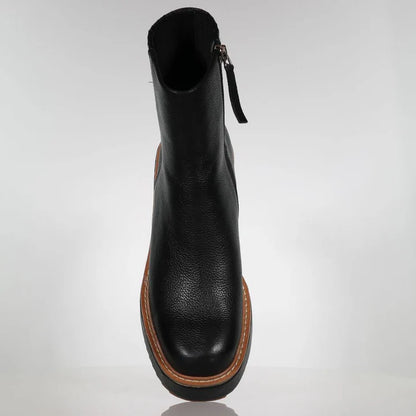 Minx | Tokyo Boot - Black/Tan