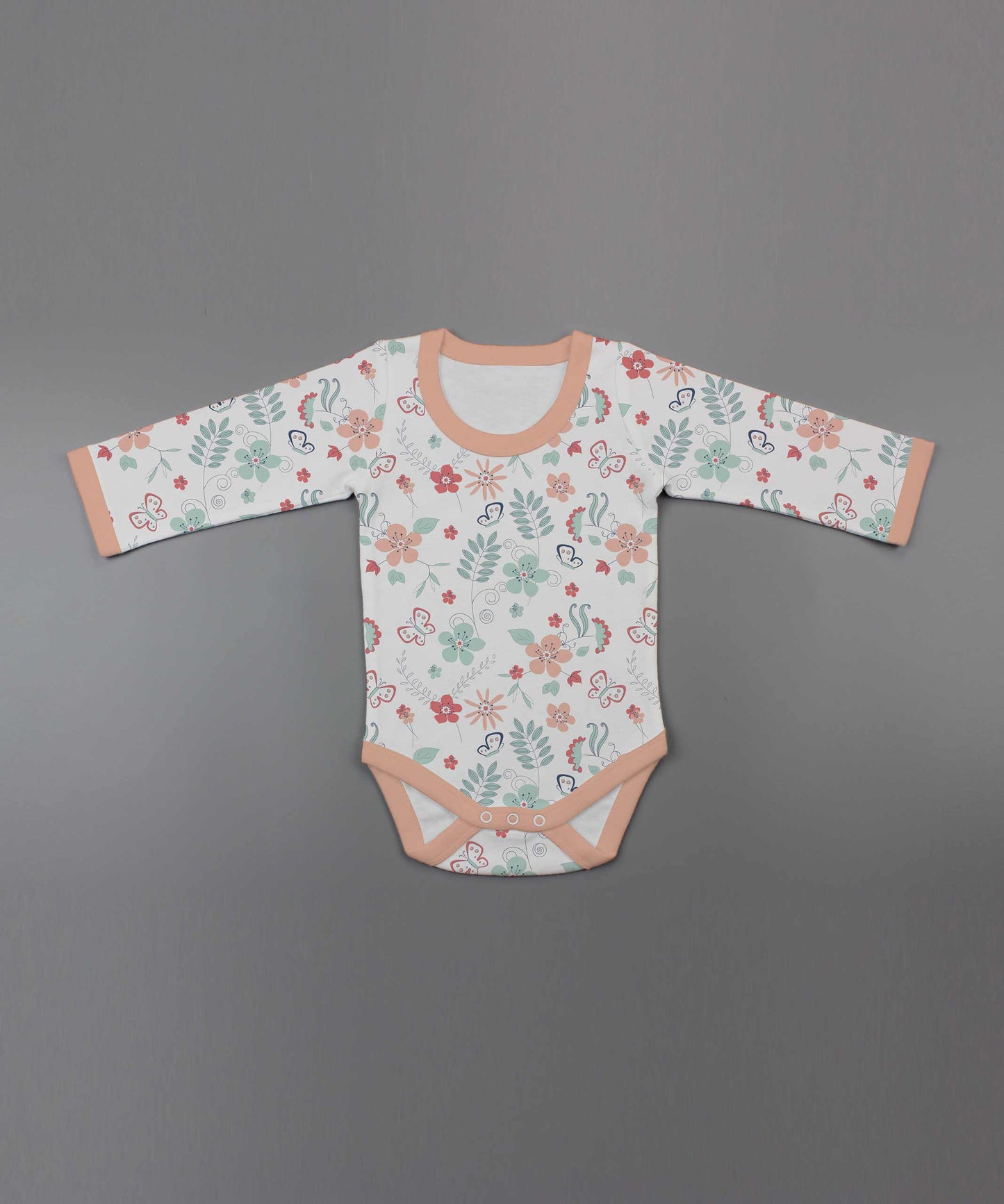 Imababywear - 1/2 bodysuit - Bloomy Bliss