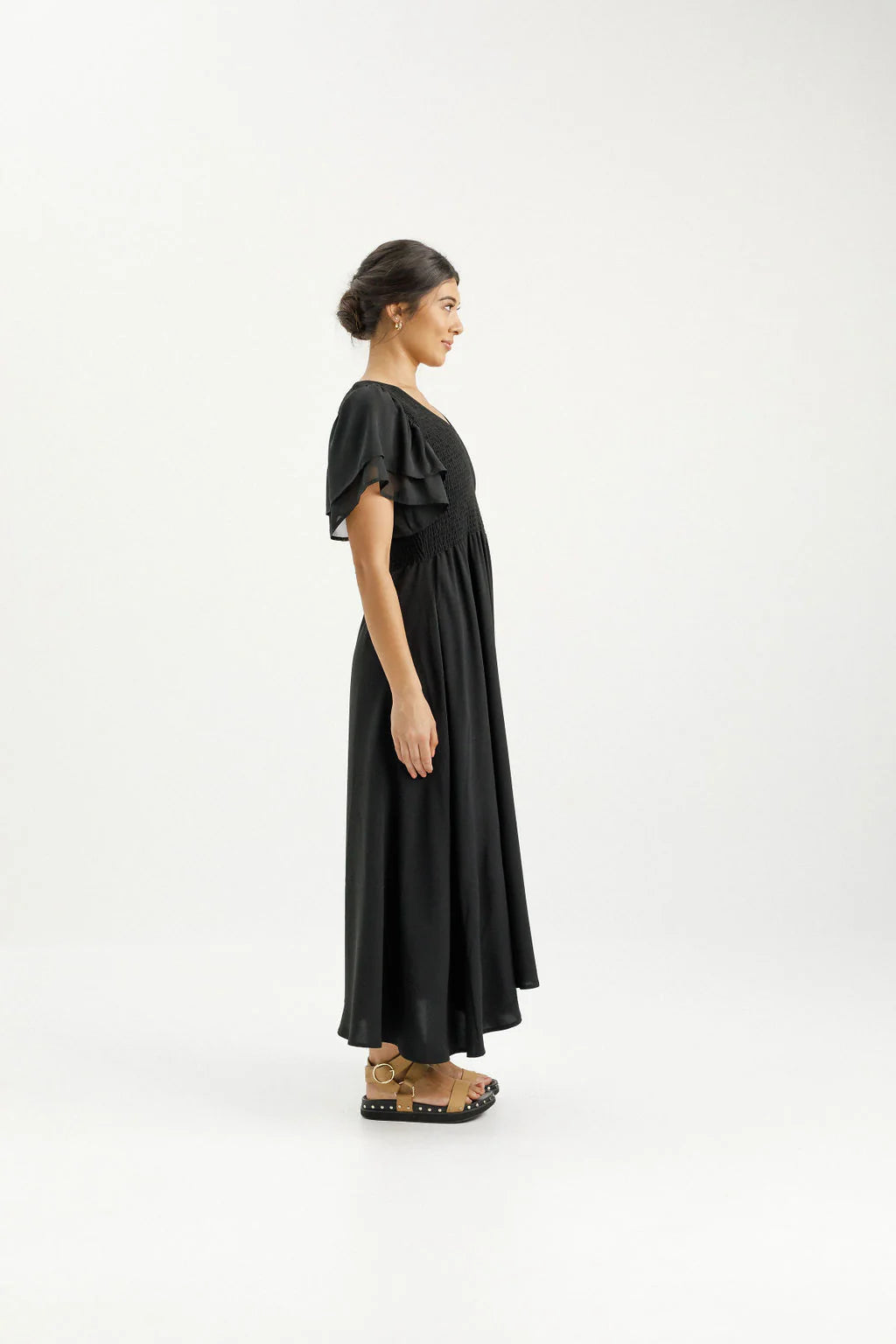 Homelee | Gwyneth Dress - Black