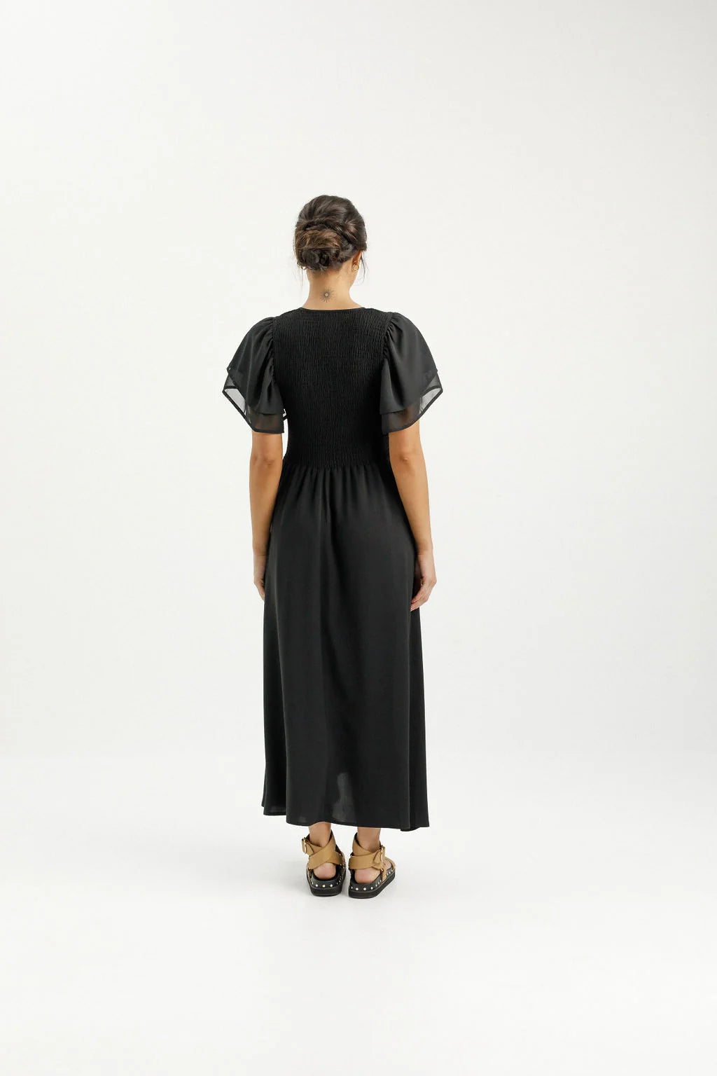 Homelee | Gwyneth Dress - Black