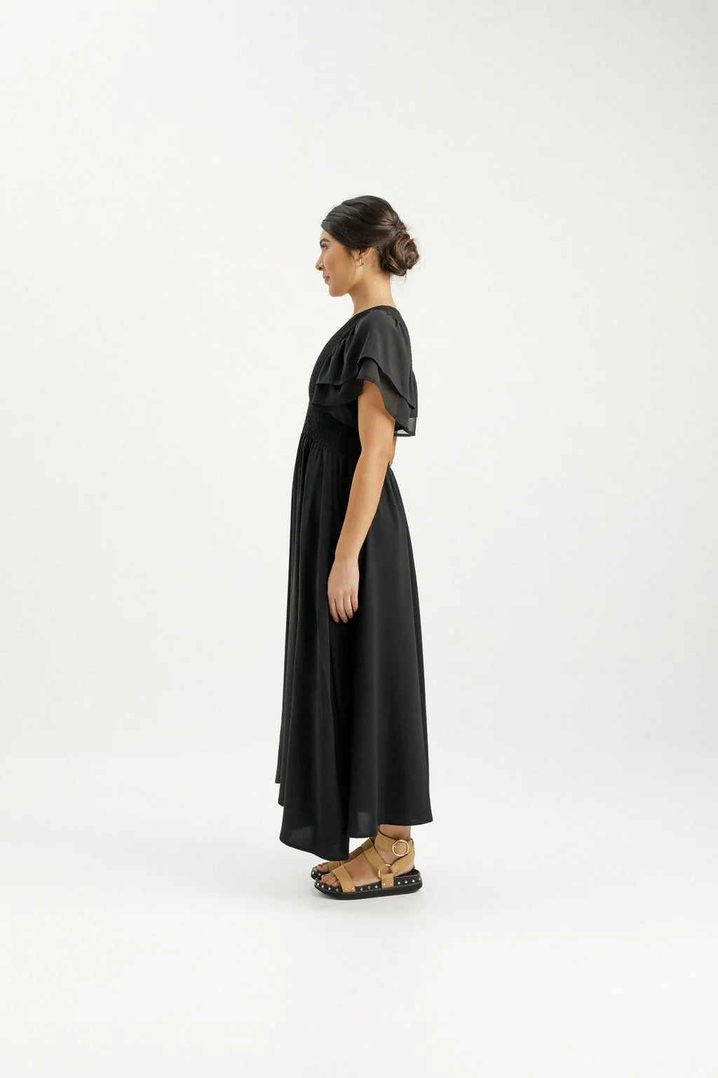 Homelee | Gwyneth Dress - Black