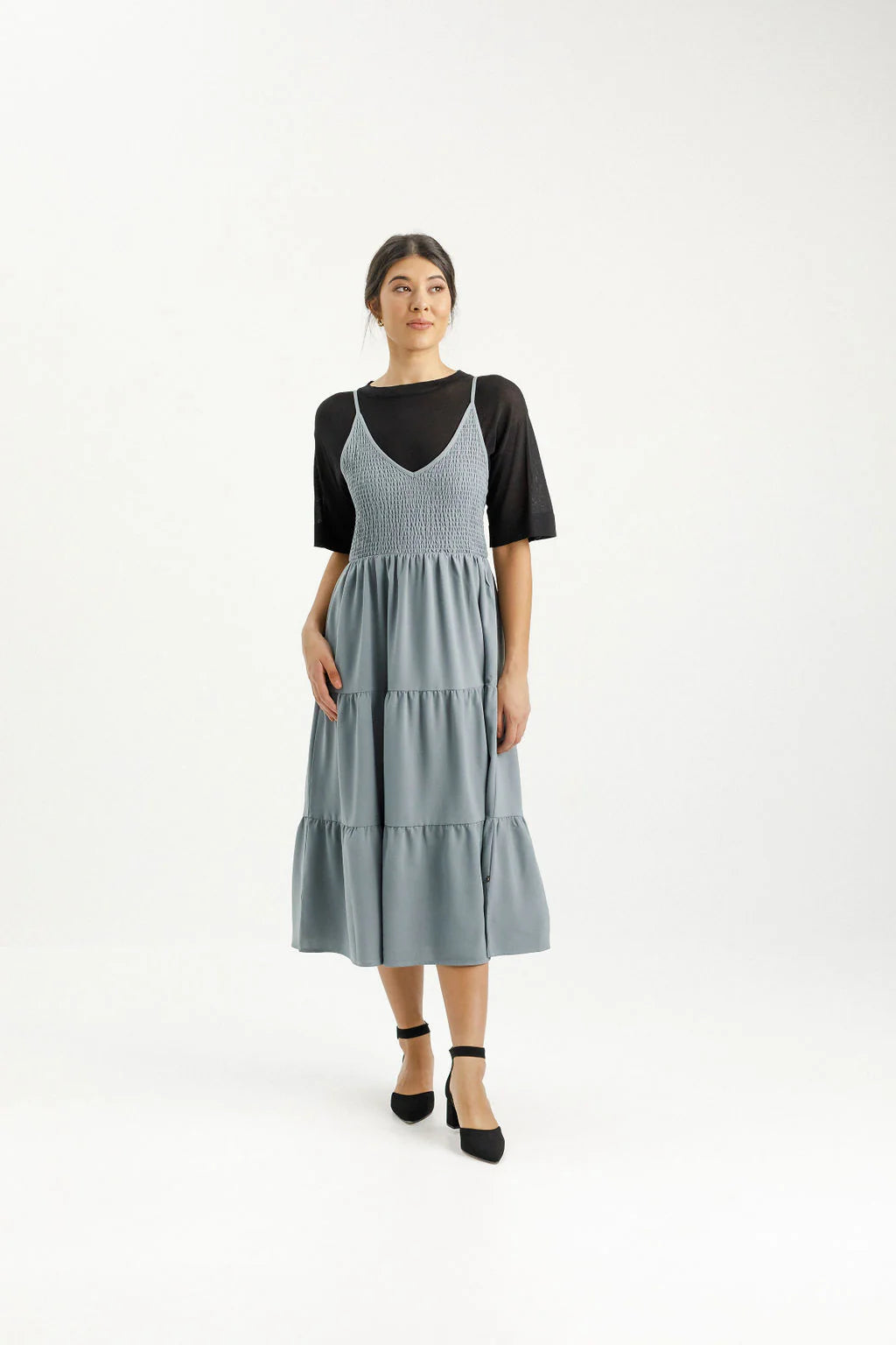 Homelee | Julia Dress - Storm