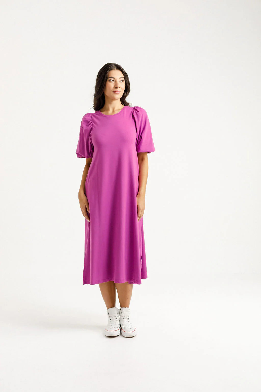 Homelee | Ivy Midi Dress - Orchid