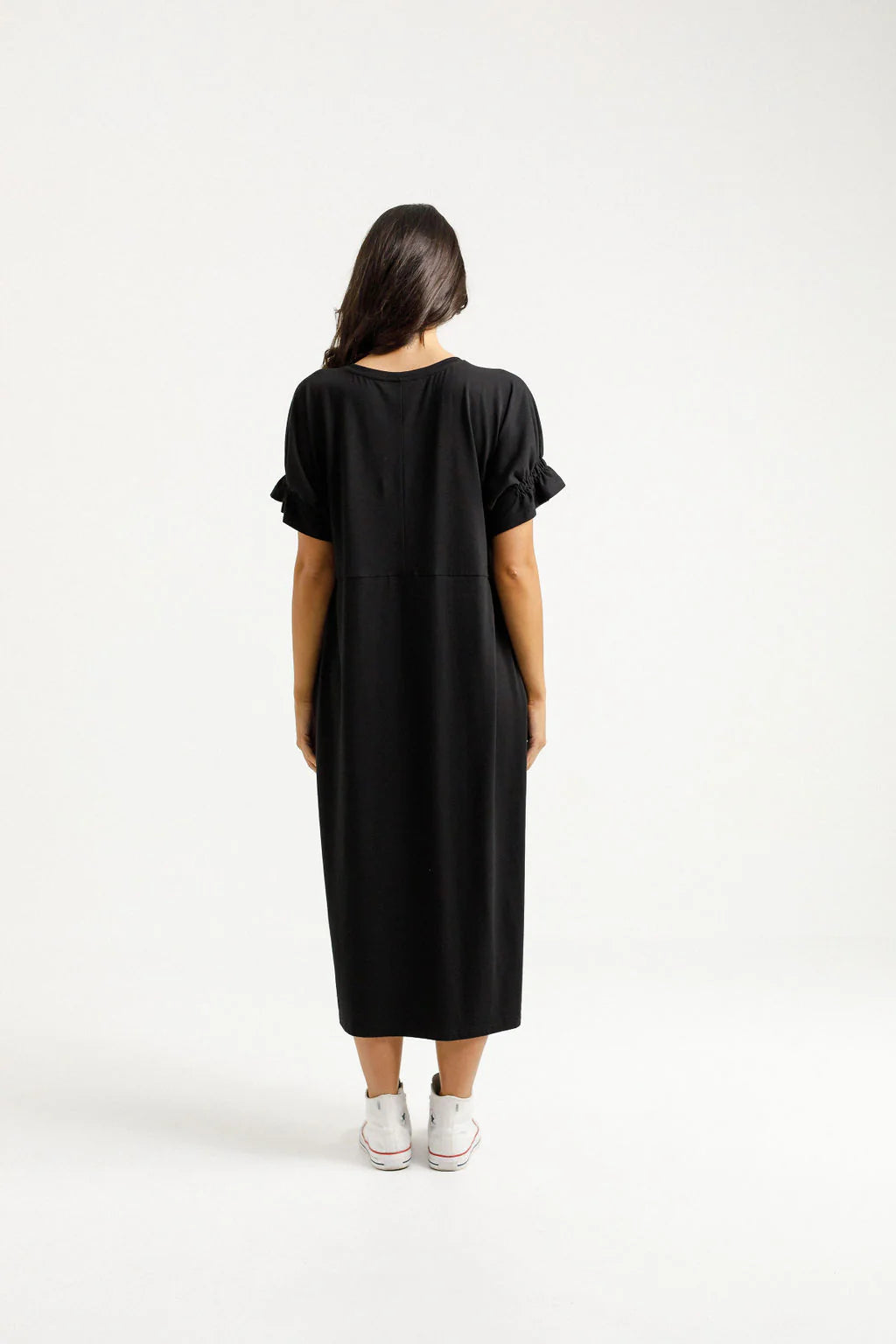 Homelee | Nevaeh Midi Dress - Black