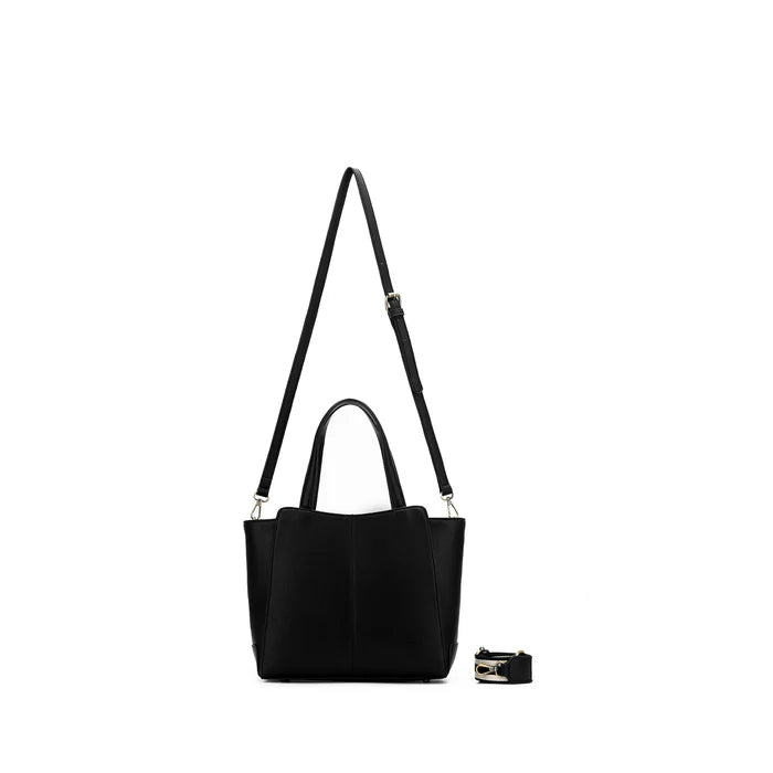 Black Caviar | Penelope Black 3 Piece Handbag Set