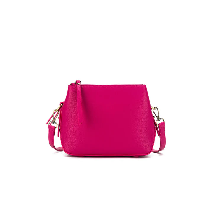 Black Caviar | Daniella Magenta Crossbody