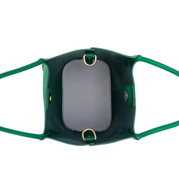 Black Caviar | Lara Mini Handbag Green