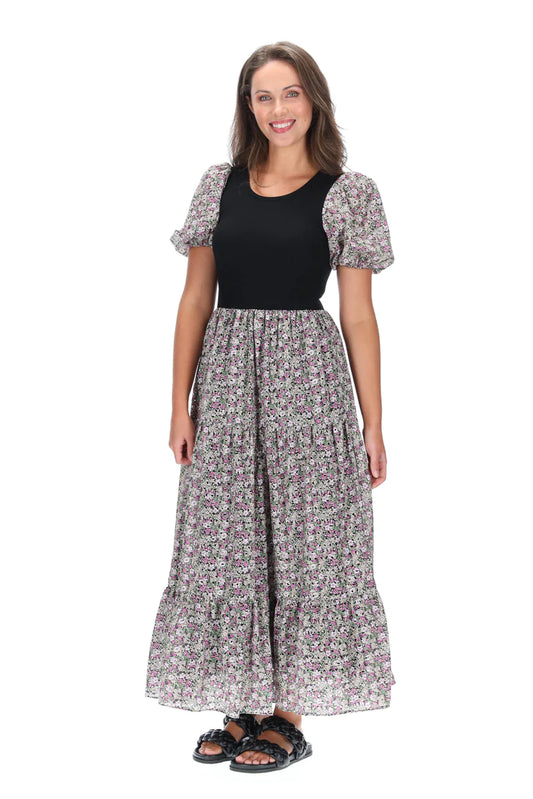 Charlo - Lexi Cotton Embroidered Midi Dress