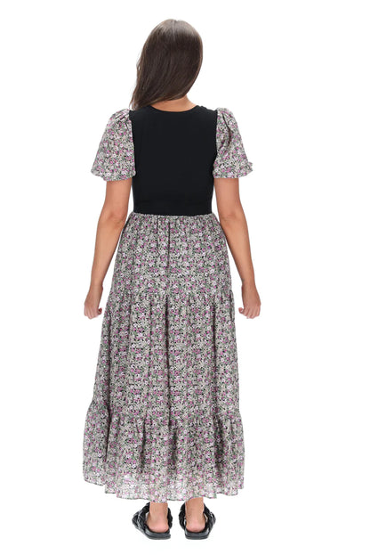 Charlo - Lexi Cotton Embroidered Midi Dress